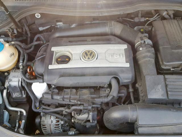 WVWMN7AN8BE716088 - 2011 VOLKSWAGEN CC SPORT BLACK photo 7