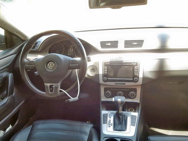 WVWMN7AN8BE716088 - 2011 VOLKSWAGEN CC SPORT BLACK photo 9