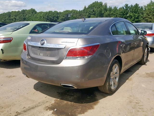 1G4GC5E3XCF138499 - 2012 BUICK LACROSSE TAN photo 4