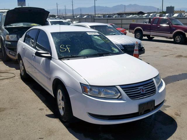 1G8AJ58F67Z210240 - 2007 SATURN ION LEVEL WHITE photo 1