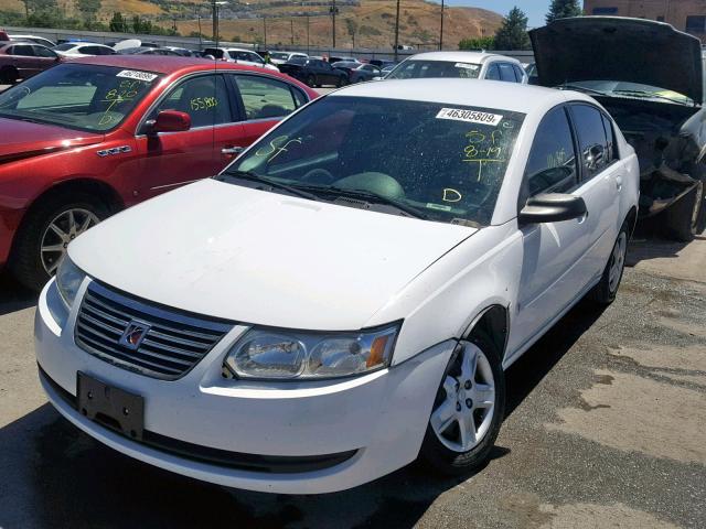 1G8AJ58F67Z210240 - 2007 SATURN ION LEVEL WHITE photo 2