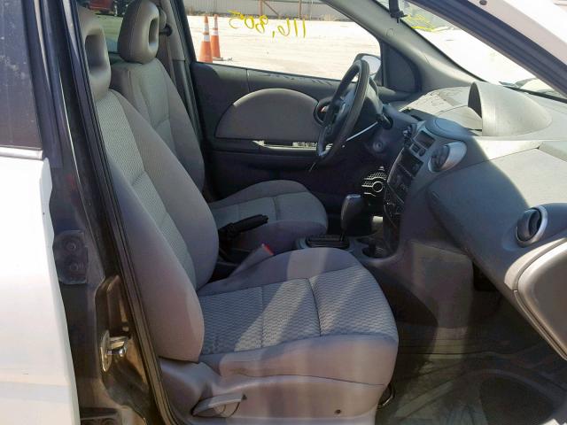 1G8AJ58F67Z210240 - 2007 SATURN ION LEVEL WHITE photo 5