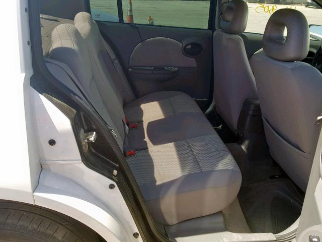 1G8AJ58F67Z210240 - 2007 SATURN ION LEVEL WHITE photo 6