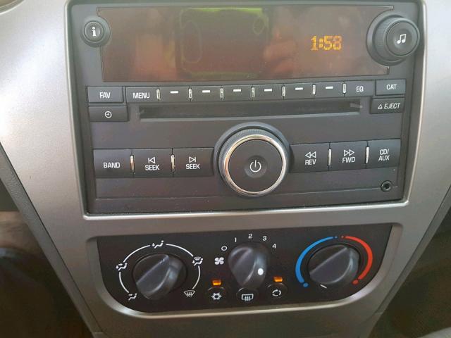 1G8AJ58F67Z210240 - 2007 SATURN ION LEVEL WHITE photo 9