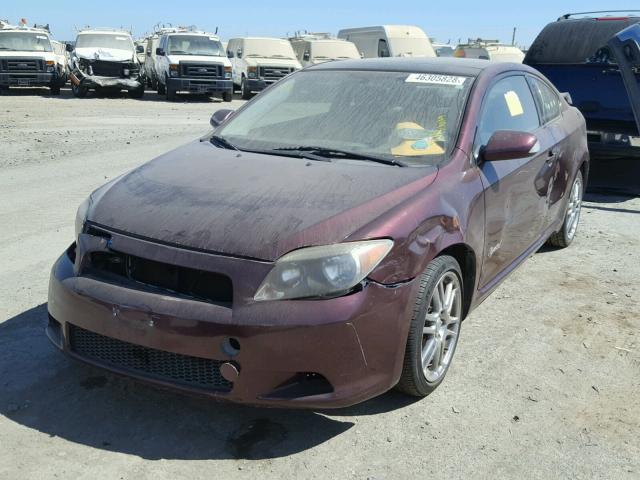 JTKDE177460066466 - 2006 TOYOTA SCION TC მუქწითელი ფოტო 2