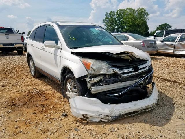 5J6RE4H76BL053167 - 2011 HONDA CR-V EXL WHITE photo 1