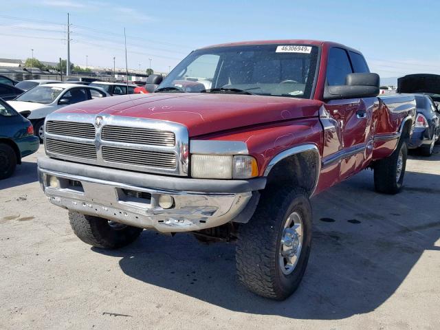 3B7KF23D5VM514755 - 1997 DODGE RAM 2500 BURGUNDY photo 2