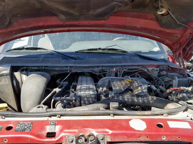 3B7KF23D5VM514755 - 1997 DODGE RAM 2500 BURGUNDY photo 7