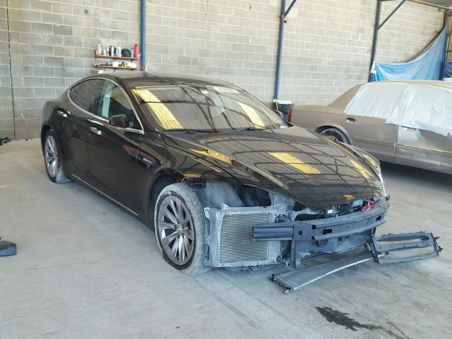 5YJSA1S11EFP40683 - 2014 TESLA MODEL S Qara foto 1