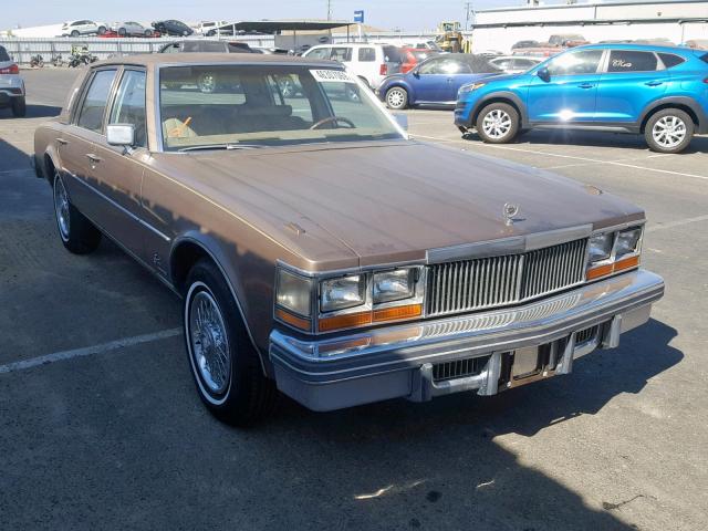 6S69B8Q475152 - 1978 CADILLAC SEVILLE BROWN photo 1