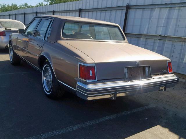 6S69B8Q475152 - 1978 CADILLAC SEVILLE BROWN photo 3