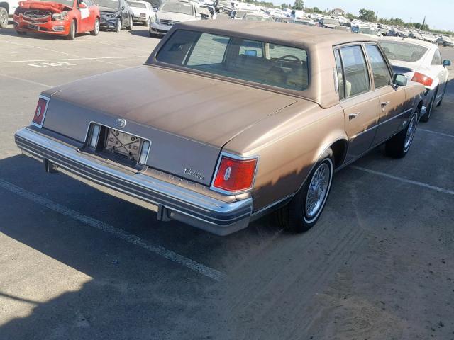 6S69B8Q475152 - 1978 CADILLAC SEVILLE BROWN photo 4