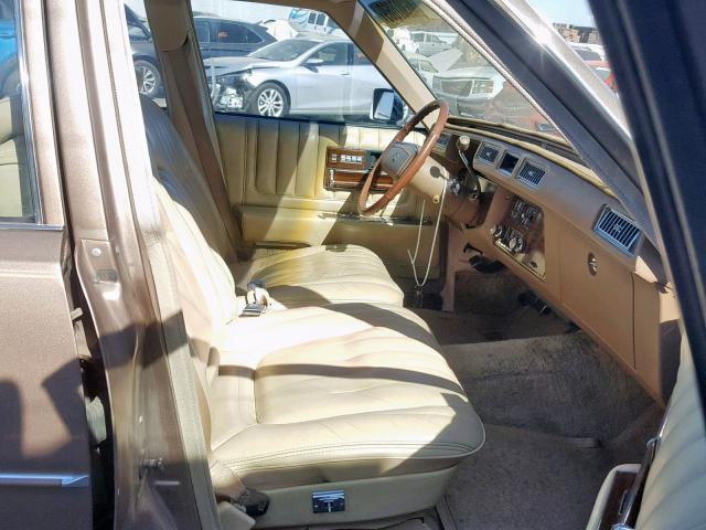 6S69B8Q475152 - 1978 CADILLAC SEVILLE BROWN photo 5