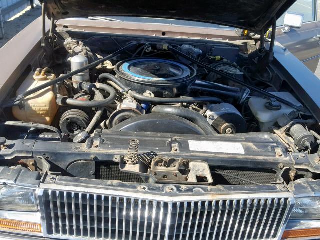 6S69B8Q475152 - 1978 CADILLAC SEVILLE BROWN photo 7