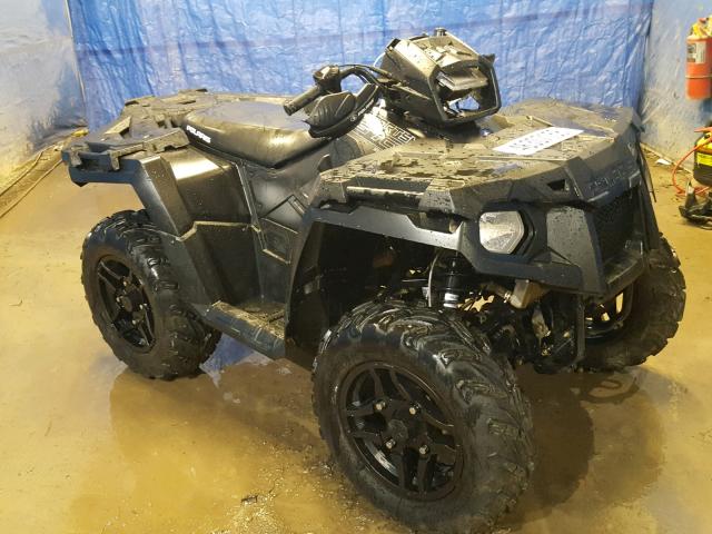 4XASHE577HA637307 - 2017 POLARIS SPORTSMAN BLACK photo 1