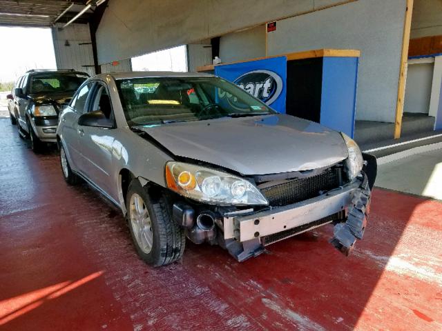 1G2ZF55B364225550 - 2006 PONTIAC G6 SE SILVER photo 1