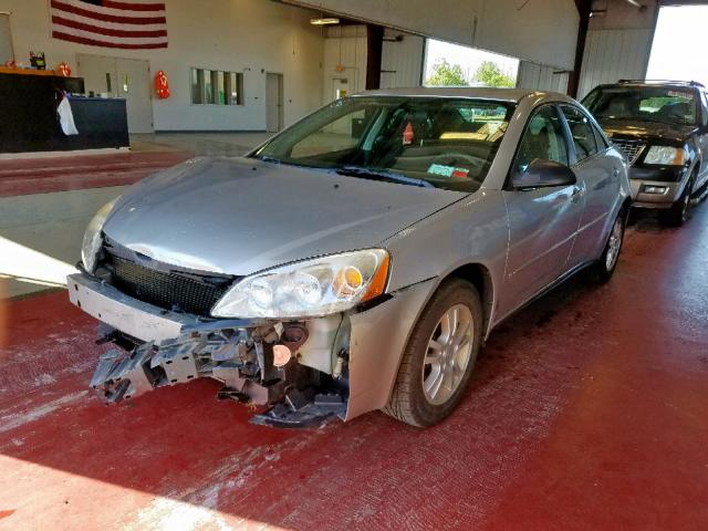 1G2ZF55B364225550 - 2006 PONTIAC G6 SE SILVER photo 2