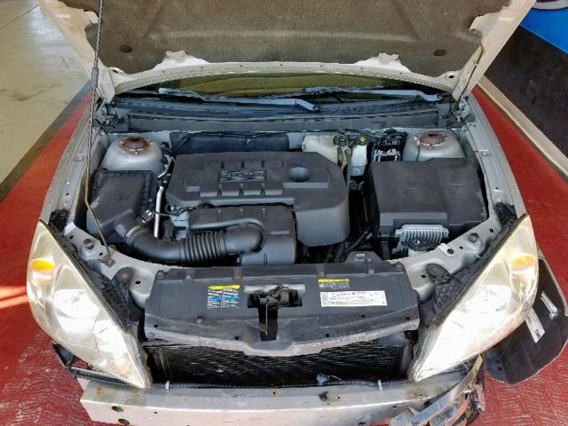 1G2ZF55B364225550 - 2006 PONTIAC G6 SE SILVER photo 7