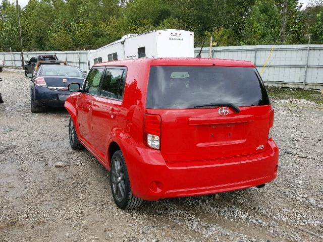 JTLZE4FE7EJ065016 - 2014 TOYOTA SCION XB Қызыл фото 3
