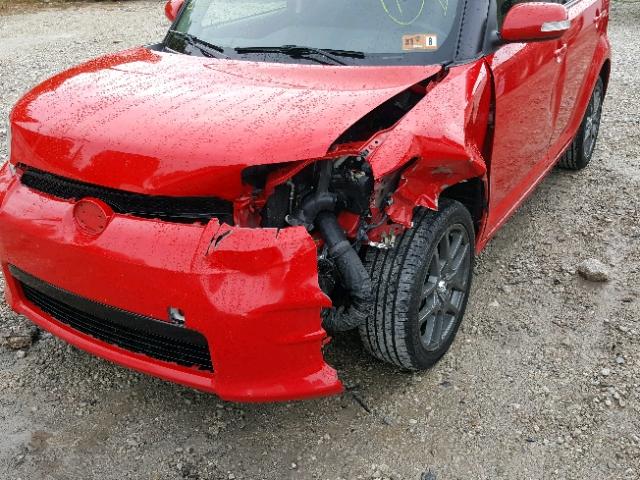 JTLZE4FE7EJ065016 - 2014 TOYOTA SCION XB Қызыл фото 9