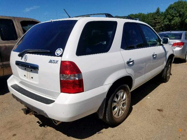 2HNYD18933H547032 - 2003 ACURA MDX TOURIN WHITE photo 4