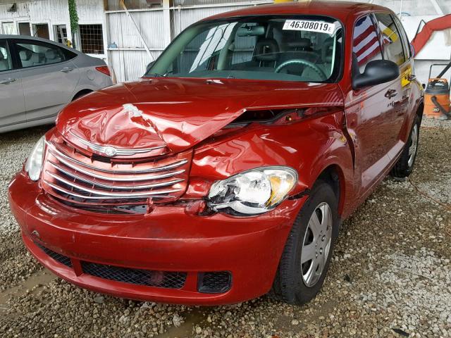 3A4FY48B77T520140 - 2007 CHRYSLER PT CRUISER BURGUNDY photo 2