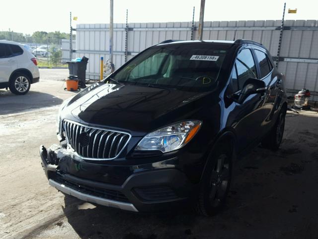 KL4CJASB5EB743192 - 2014 BUICK ENCORE BLACK photo 2