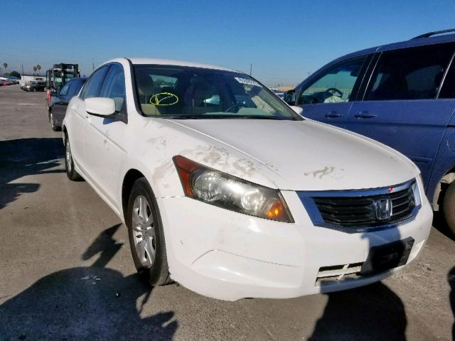 JHMCP26498C039385 - 2008 HONDA ACCORD LXP WHITE photo 1