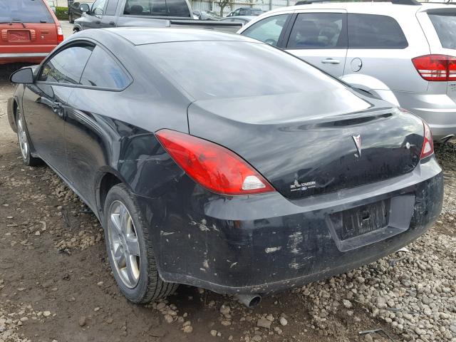 1G2ZH18N174185690 - 2007 PONTIAC G6 GT BLACK photo 3