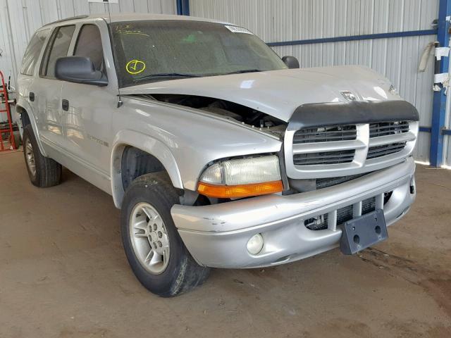 1B4HS28Z11F631847 - 2001 DODGE DURANGO GRAY photo 1