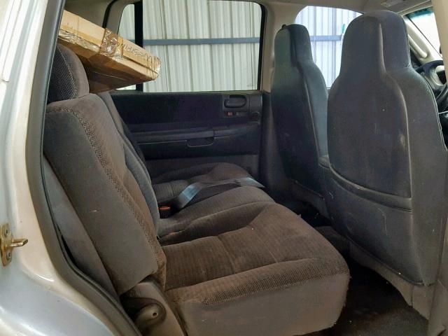 1B4HS28Z11F631847 - 2001 DODGE DURANGO GRAY photo 6