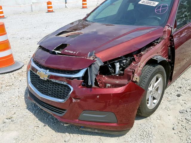 1G11C5SL2FF319415 - 2015 CHEVROLET MALIBU 1LT 栗色 照片 9