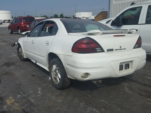 1G2NF52E54M554194 - 2004 PONTIAC GRAND AM S WHITE photo 3