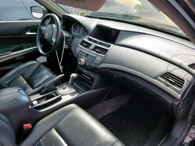 1HGCP36888A036100 - 2008 HONDA ACCORD EXL BLACK photo 5