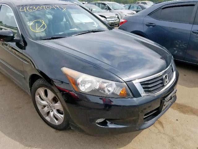 1HGCP36888A036100 - 2008 HONDA ACCORD EXL BLACK photo 9