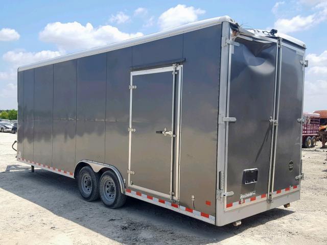 575200M21HT344144 - 2017 WELLS CARGO ENCLSDTRLR 灰色 照片 3