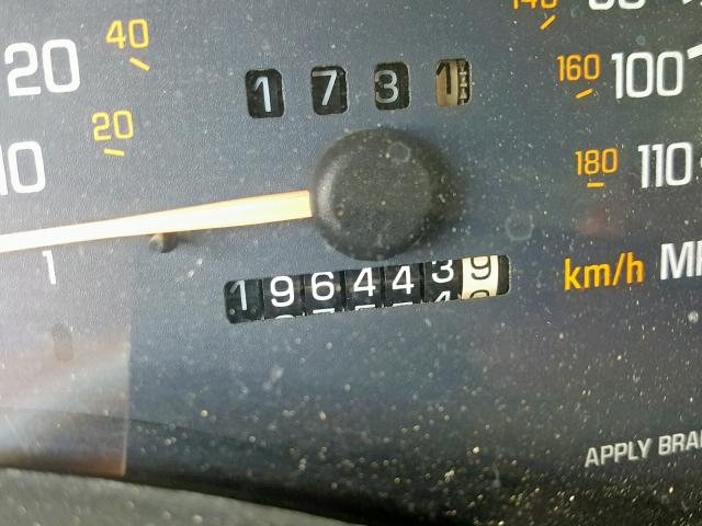 1G2WP52K21F242003 - 2001 PONTIAC GRAND PRIX BLUE photo 8