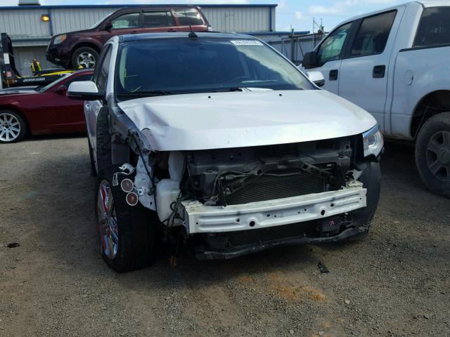 2FMDK3KC0CBA33468 - 2012 FORD EDGE LIMIT WHITE photo 9