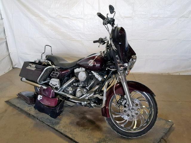 1HD1FC4147Y697433 - 2007 HARLEY-DAVIDSON FLHTCUI MAROON photo 1