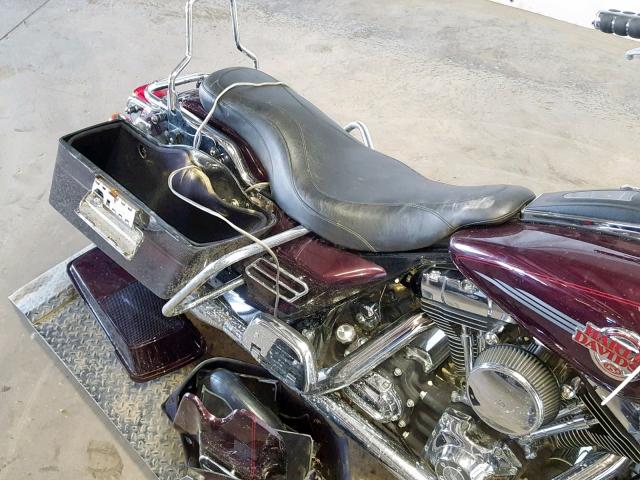 1HD1FC4147Y697433 - 2007 HARLEY-DAVIDSON FLHTCUI MAROON photo 6