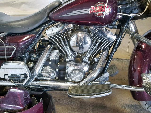 1HD1FC4147Y697433 - 2007 HARLEY-DAVIDSON FLHTCUI MAROON photo 7
