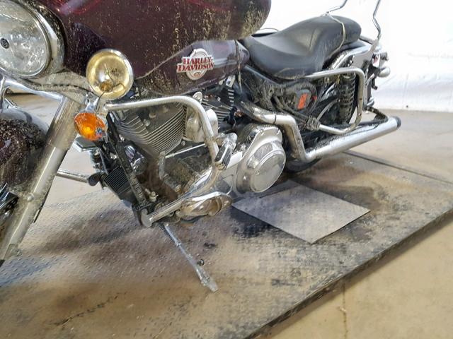 1HD1FC4147Y697433 - 2007 HARLEY-DAVIDSON FLHTCUI MAROON photo 9