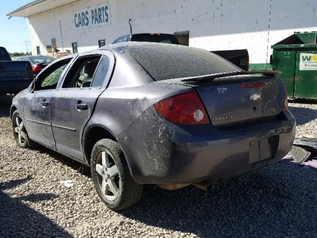 1G1AL55F467760916 - 2006 CHEVROLET COBALT LT PURPLE photo 3