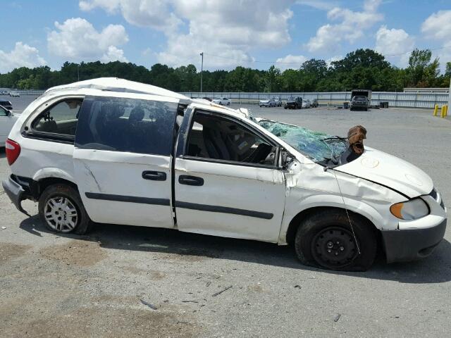 1D4GP25B75B135118 - 2005 DODGE CARAVAN SE WHITE photo 10