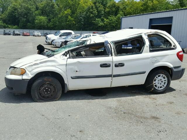 1D4GP25B75B135118 - 2005 DODGE CARAVAN SE WHITE photo 9