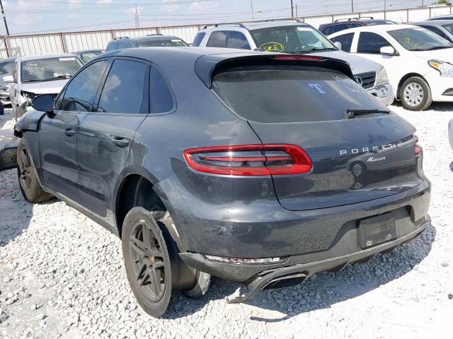 WP1AA2A50JLB18765 - 2018 PORSCHE MACAN CHARCOAL photo 3