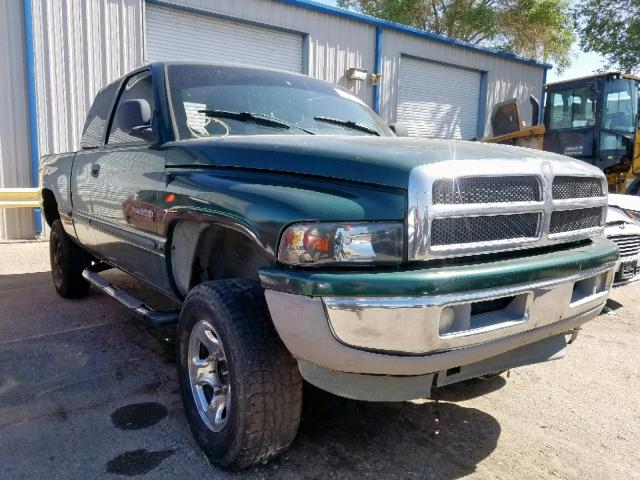 3B7KF2267WG227985 - 1998 DODGE RAM 2500 GREEN photo 1