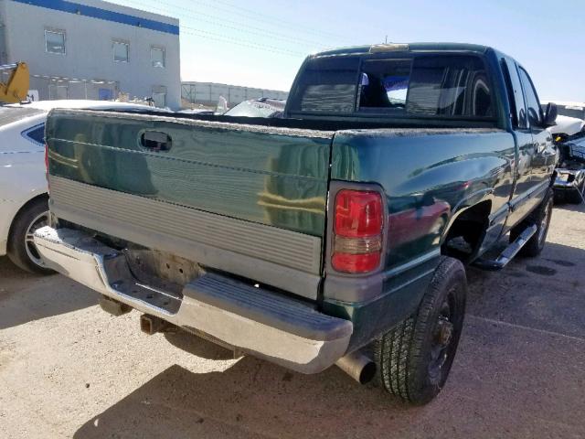 3B7KF2267WG227985 - 1998 DODGE RAM 2500 GREEN photo 4