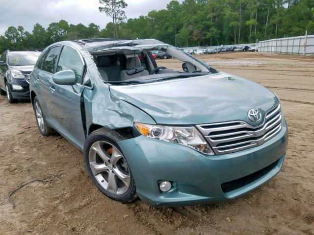 4T3ZK11AX9U020277 - 2009 TOYOTA VENZA GREEN photo 1