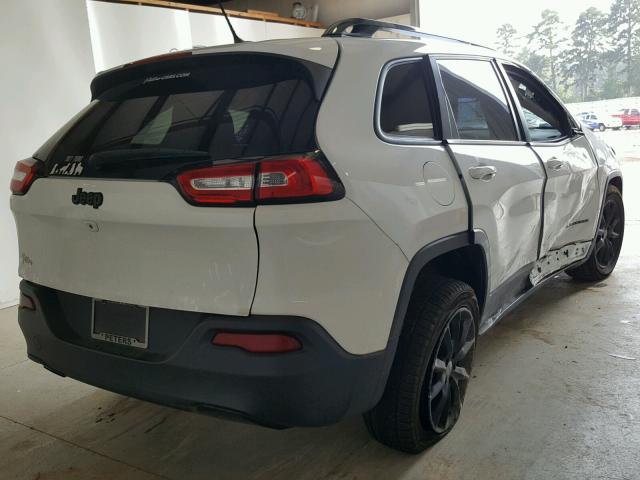 1C4PJLCBXEW313507 - 2014 JEEP CHEROKEE L WHITE photo 4